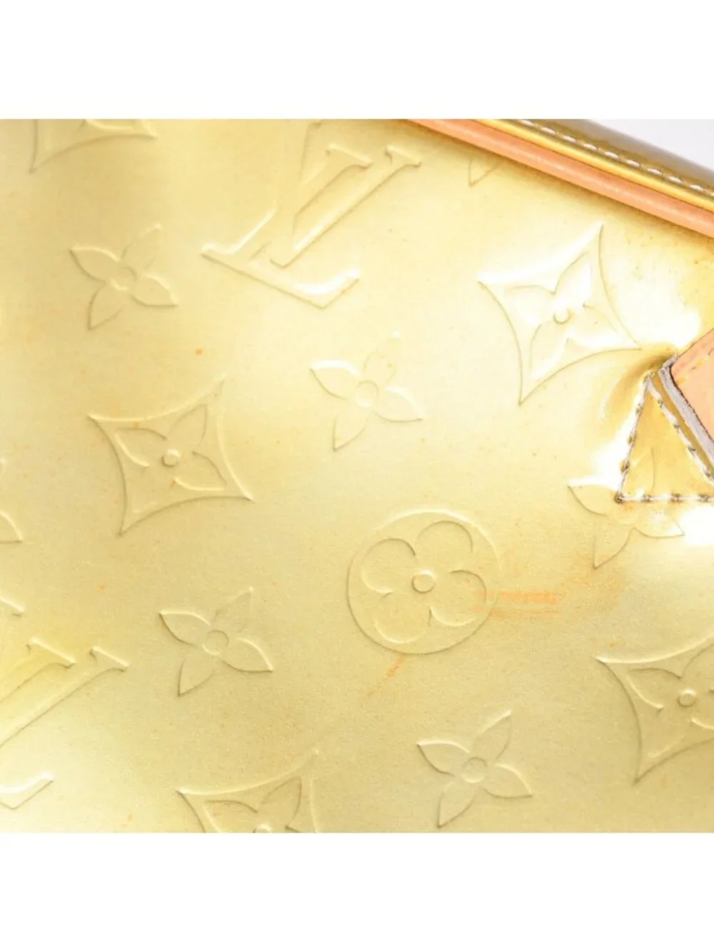 Louis Vuitton Murray Marley Backpack Monogram Vernis Yellow Brown